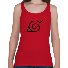 PRINTFASHION Konoha - Női atléta - Cseresznyepiros női trikó