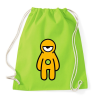 PRINTFASHION Kontraszt Küklopsz - Sportzsák, Tornazsák - Limezöld