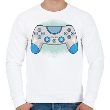 PRINTFASHION Kontroller - Férfi pulóver - Fehér férfi pulóver, kardigán