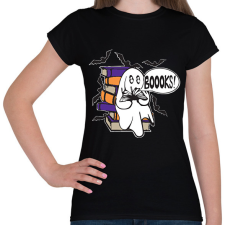 PRINTFASHION könyvszellem - Női póló - Fekete női póló