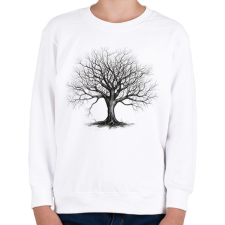 PRINTFASHION Kopár fa - Gyerek pulóver - Fehér gyerek pulóver, kardigán