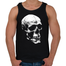 PRINTFASHION Koponya  - Férfi atléta - Fekete