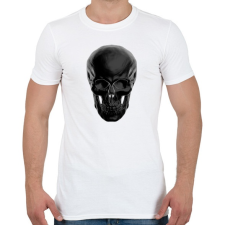 PRINTFASHION Koponya - Férfi póló - Fehér férfi póló