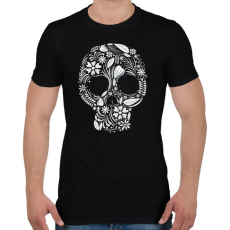 PRINTFASHION Koponya - Férfi póló - Fekete