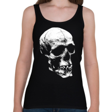 PRINTFASHION Koponya  - Női atléta - Fekete