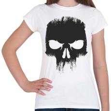 PRINTFASHION Koponya - Női póló - Fehér