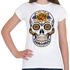 PRINTFASHION Koponya - Női póló - Fehér