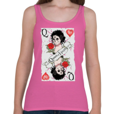 PRINTFASHION Kör Dáma - Női atléta - Rózsaszín női trikó