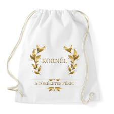 PRINTFASHION Kornél - Sportzsák, Tornazsák - Fehér tornazsák