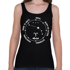 PRINTFASHION Kos tulajdonságok - Női atléta - Fekete női trikó