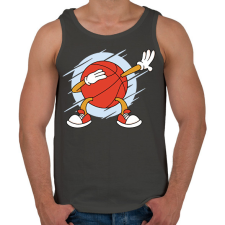 PRINTFASHION Kosaras dab - Férfi atléta - Sötétszürke atléta, trikó