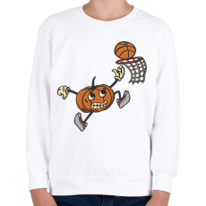 PRINTFASHION Kosaras tök - Gyerek pulóver - Fehér