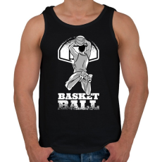 PRINTFASHION Kosárlabda - Férfi atléta - Fekete
