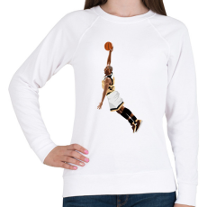 PRINTFASHION Kosárlabda - Női pulóver - Fehér