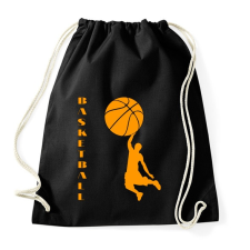 PRINTFASHION Kosárlabda  - Sportzsák, Tornazsák - Fekete tornazsák