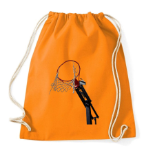 PRINTFASHION Kosárlabdapalánk - Sportzsák, Tornazsák - Narancssárga tornazsák