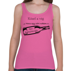 PRINTFASHION Közel a vég - Női atléta - Rózsaszín