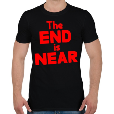 PRINTFASHION Közeleg a vég - Férfi póló - Fekete férfi póló