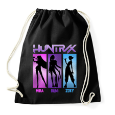 PRINTFASHION Kpop Demon hunters - Sportzsák, Tornazsák - Fekete tornazsák