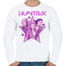 PRINTFASHION Kpop Démon Vadászok sztár csajok - Férfi pulóver - Fehér férfi pulóver, kardigán