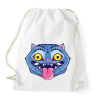 PRINTFASHION Kpop Démon Vadászok Tigris - Sportzsák, Tornazsák - Fehér