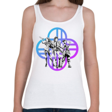 PRINTFASHION KPop Démonvadászok - Huntrix csajok - Női atléta - Fehér