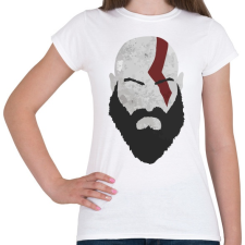 PRINTFASHION Kratos - Női póló - Fehér női póló