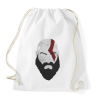 PRINTFASHION Kratos - Sportzsák, Tornazsák - Fehér
