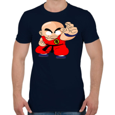 PRINTFASHION Krilin - Férfi póló - Sötétkék férfi póló