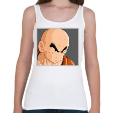 PRINTFASHION Krilin - Női atléta - Fehér női trikó