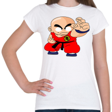 PRINTFASHION Krilin - Női póló - Fehér női póló
