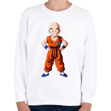 PRINTFASHION Krillin - Gyerek pulóver - Fehér gyerek póló