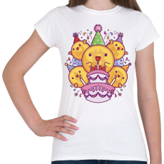 PRINTFASHION Kripto szülinap - Női póló - Fehér