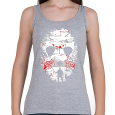 PRINTFASHION Kristálytó - Női atléta - Sport szürke