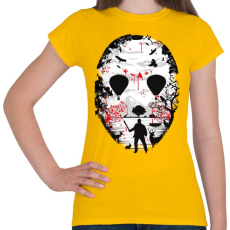 PRINTFASHION Kristálytó  - Női póló - Sárga