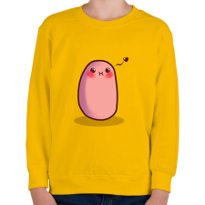 PRINTFASHION Krumpli - Gyerek pulóver - Sárga gyerek pulóver, kardigán