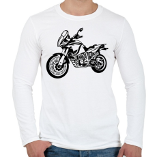 PRINTFASHION ktm - Férfi hosszú ujjú póló - Fehér