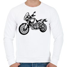 PRINTFASHION ktm - Férfi pulóver - Fehér férfi pulóver, kardigán