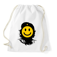 PRINTFASHION Kuba smile - Sportzsák, Tornazsák - Fehér tornazsák