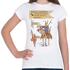 PRINTFASHION Kun kori nyilak szóvicc - Női póló - Fehér női póló