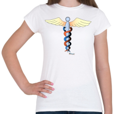 PRINTFASHION Kundalíni - Női póló - Fehér