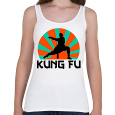 PRINTFASHION KUNG FU - Női atléta - Fehér