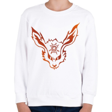 PRINTFASHION Kurama - Gyerek pulóver - Fehér