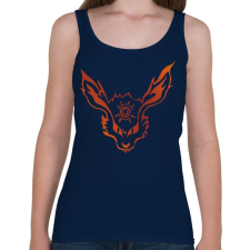 PRINTFASHION Kurama - Női atléta - Sötétkék női trikó