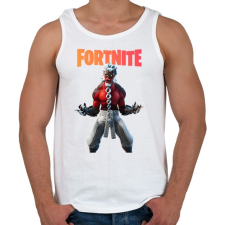 PRINTFASHION Kuro homura Fortnite - Férfi atléta - Fehér atléta, trikó