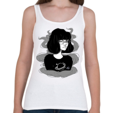 PRINTFASHION Kuro - Női atléta - Fehér női trikó