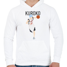 PRINTFASHION Kuroko no Basket - Kuroko - Férfi kapucnis pulóver - Fehér női pulóver, kardigán