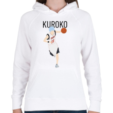 PRINTFASHION Kuroko no Basket - Kuroko - Női kapucnis pulóver - Fehér