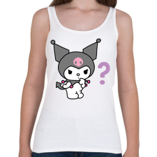 PRINTFASHION Kuromi Sanrio - Női atléta - Fehér női trikó