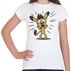 PRINTFASHION Kutya  - Női póló - Fehér